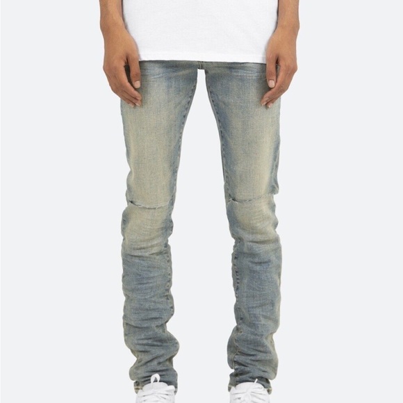 MNML X289 Skinny Denim Pants Brown